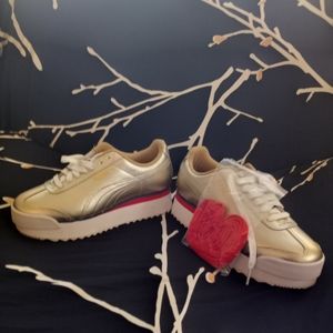 Puma platform sneakers